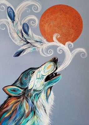 MATTED ART CARDS CARLA JOSEPH - Canadian Art Prints Inc. - Matted Art Card - House of Himwitsa Art Gallery