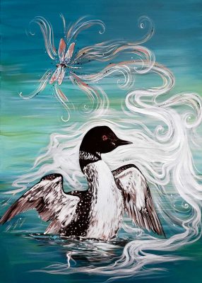 MATTED ART CARDS CARLA JOSEPH - Canadian Art Prints Inc. - Matted Art Card - House of Himwitsa Art Gallery