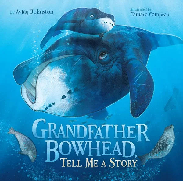Grandfather Bowhead Tell me A Story - Grandfather Bowhead Tell me A Story -  - House of Himwitsa Native Art Gallery and Gifts