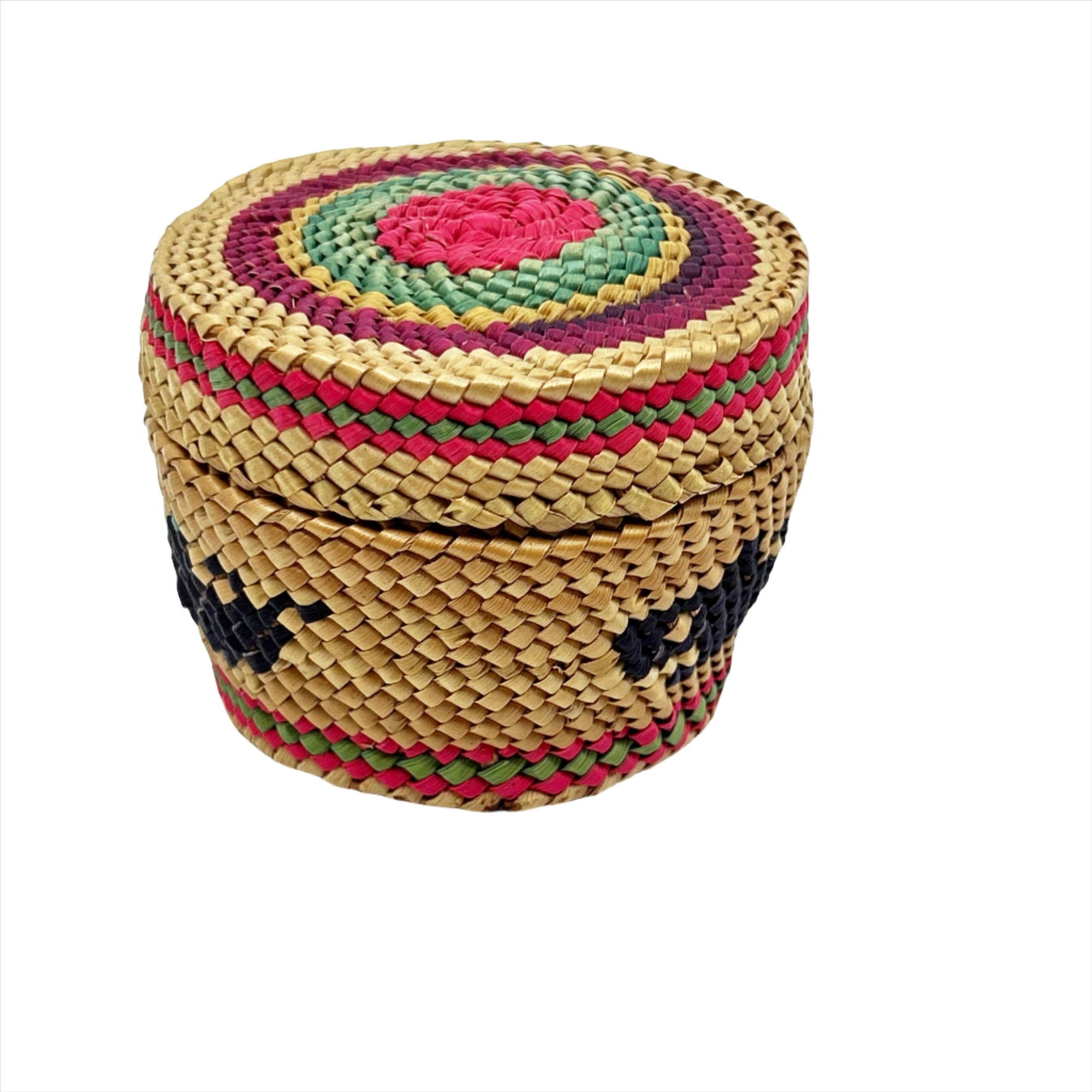 Nuu-Chah-Nulth Woven Round Basket - Maynards Fine Art and Antiques -  - House of Himwitsa Art Gallery