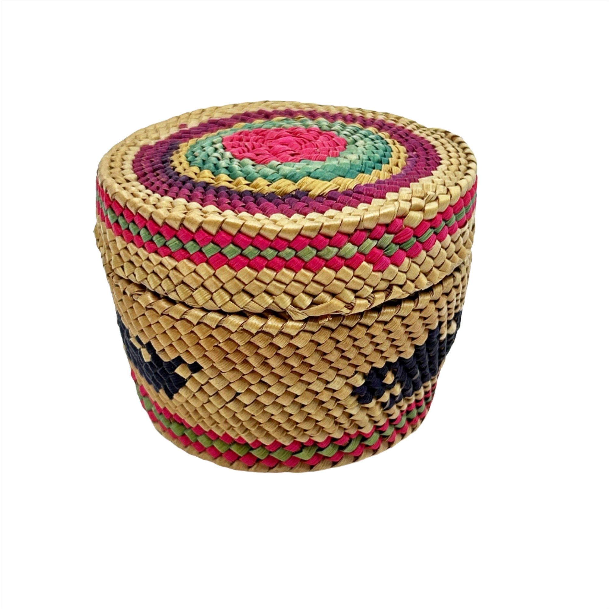 Nuu-Chah-Nulth Woven Round Basket - Maynards Fine Art and Antiques -  - House of Himwitsa Art Gallery