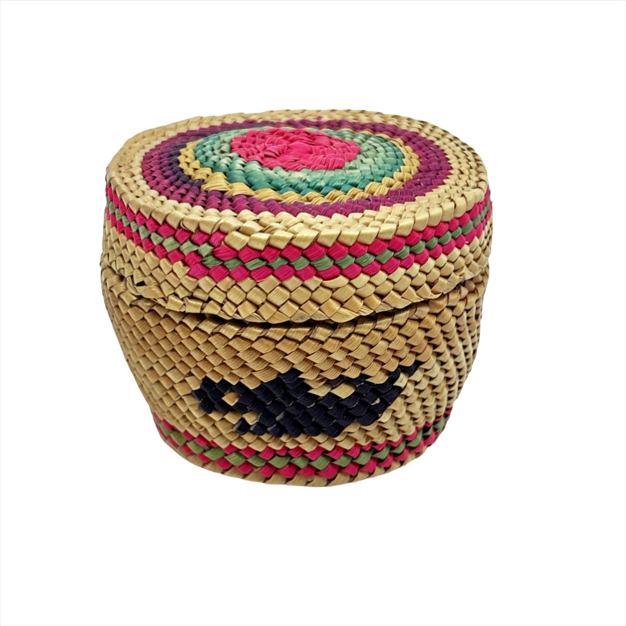 Nuu-Chah-Nulth Woven Round Basket - Maynards Fine Art and Antiques -  - House of Himwitsa Art Gallery