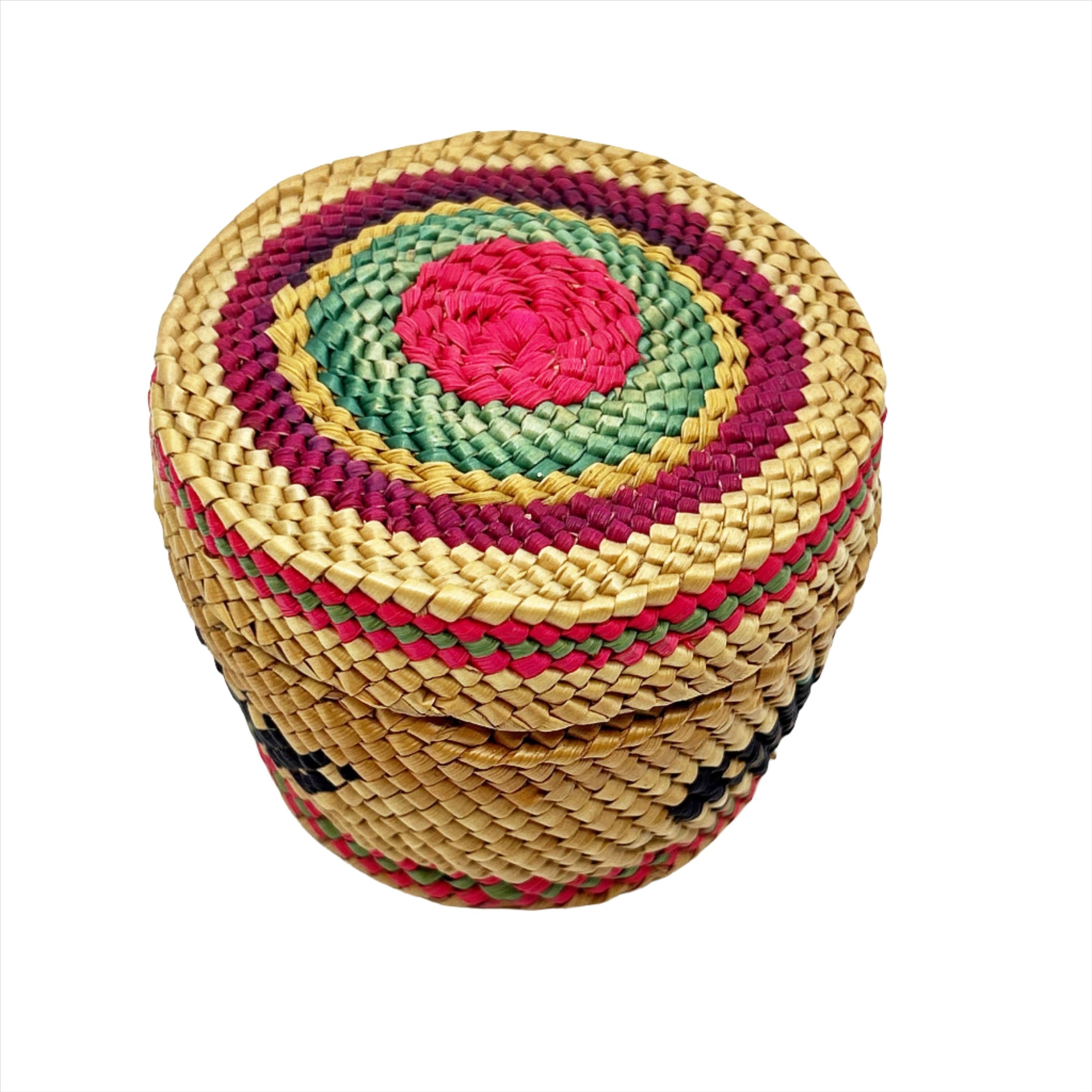 Nuu-Chah-Nulth Woven Round Basket - Maynards Fine Art and Antiques -  - House of Himwitsa Art Gallery