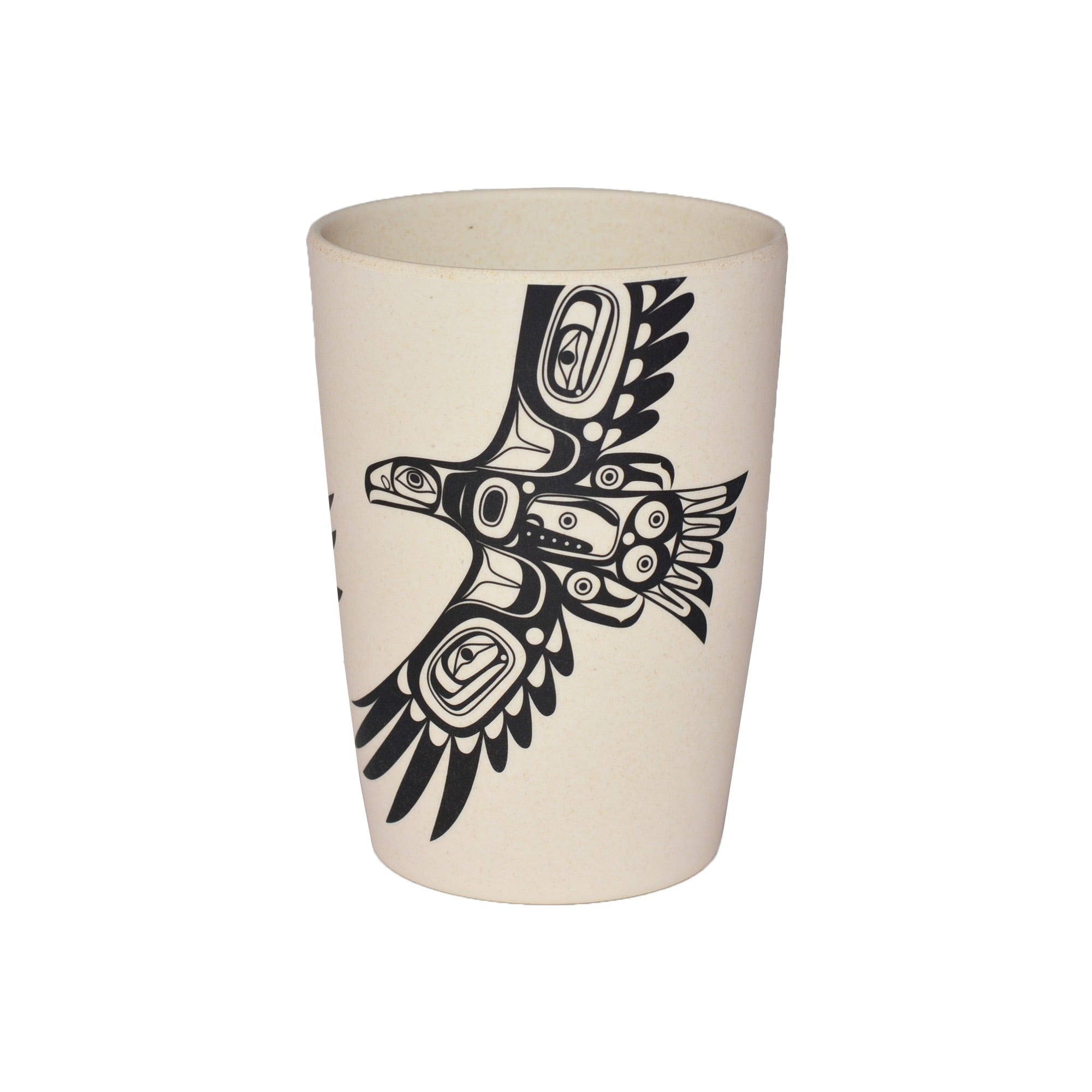 BAMBOO CUPS - Soaring Eagle - BFMBC - House of Himwitsa Native Art Gallery and Gifts