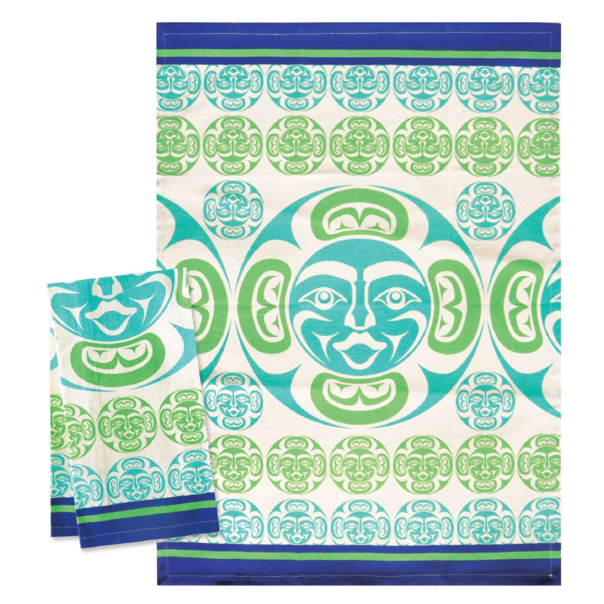 Tea Towel Moon - Tea Towel Moon -  - House of Himwitsa Native Art Gallery and Gifts