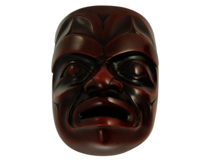 Mark Garfield Bak'Was Mask - Mark Garfield Bak'Was Mask -  - House of Himwitsa Native Art Gallery and Gifts