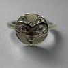 Ron Jackson Hand Crafted 1/2" Silver Circle Comfort Rings - Ron Jackson - Silver Ring - House of Himwitsa Art Gallery