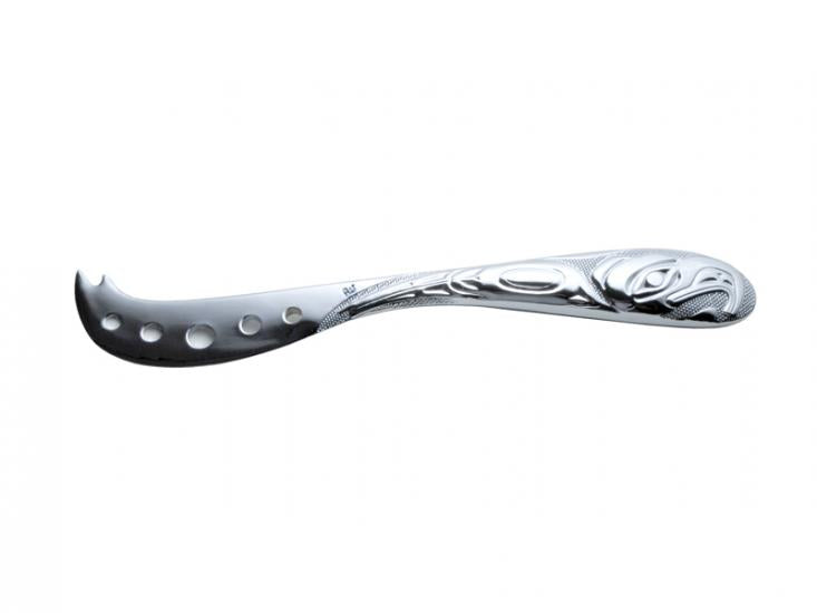Andrew Williams Eagle Cheese Knife Chromium - Andrew Williams Eagle Cheese Knife Chromium -  - House of Himwitsa Native Art Gallery and Gifts