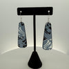 Corrine Hunt Silk Inspiration Earrings Blue -  - Earrings - House of Himwitsa Art Gallery