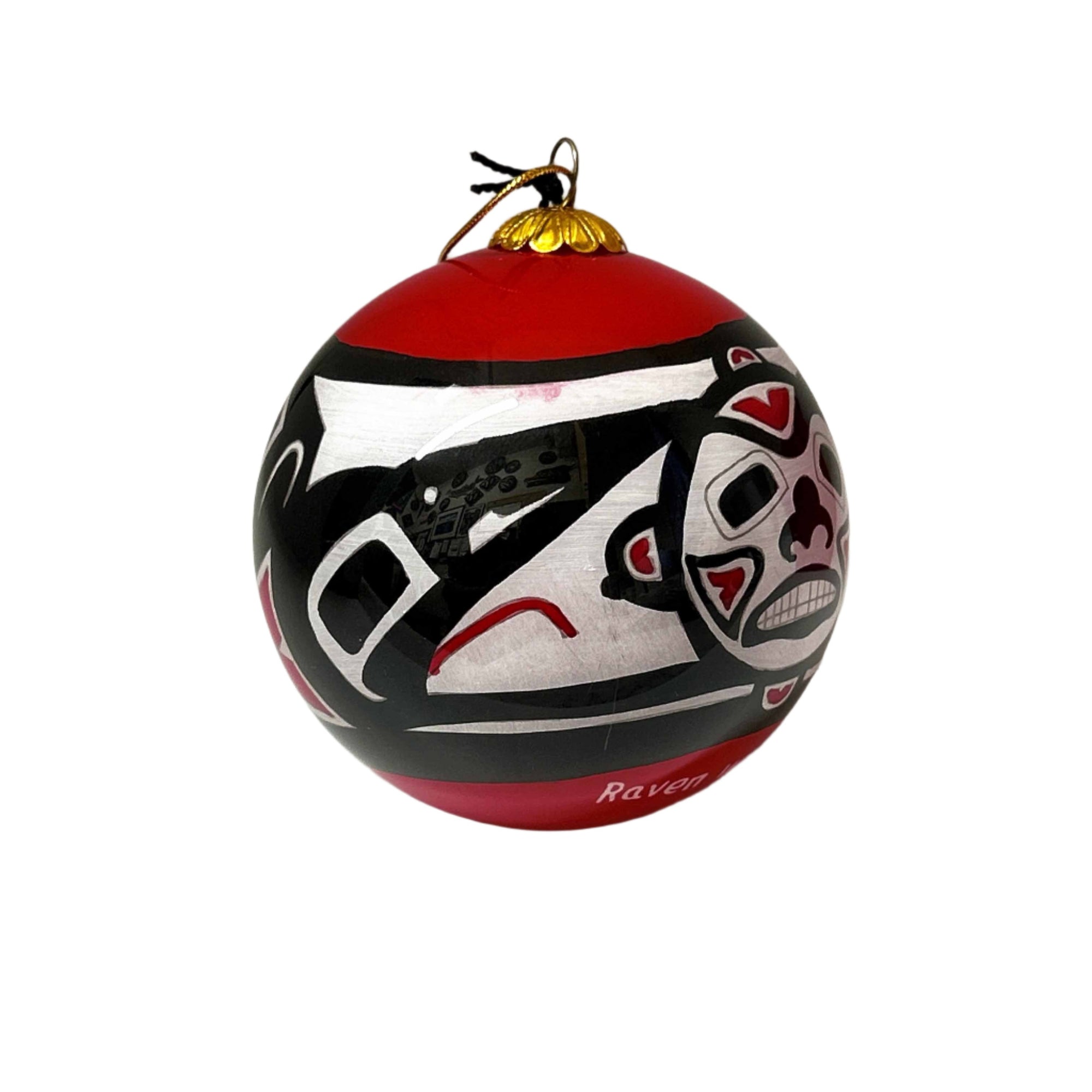 *Ornament Jamie Sterritt Raven -  - Ornament - House of Himwitsa Art Gallery