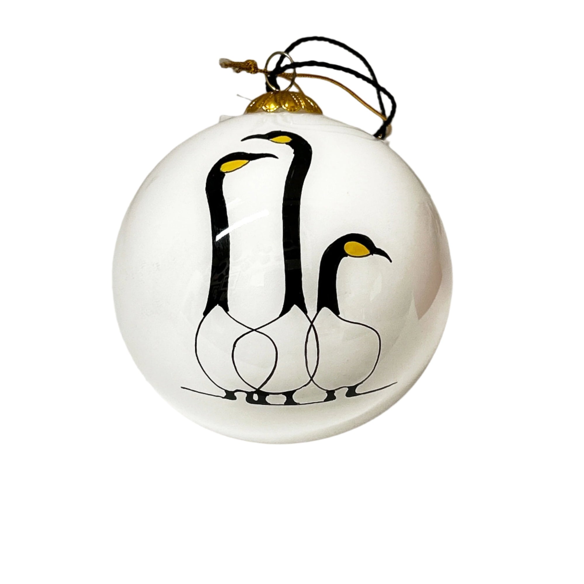 Ornament Benjamin Chee Chee Friends 3" Diameter -  - Ornament - House of Himwitsa Art Gallery