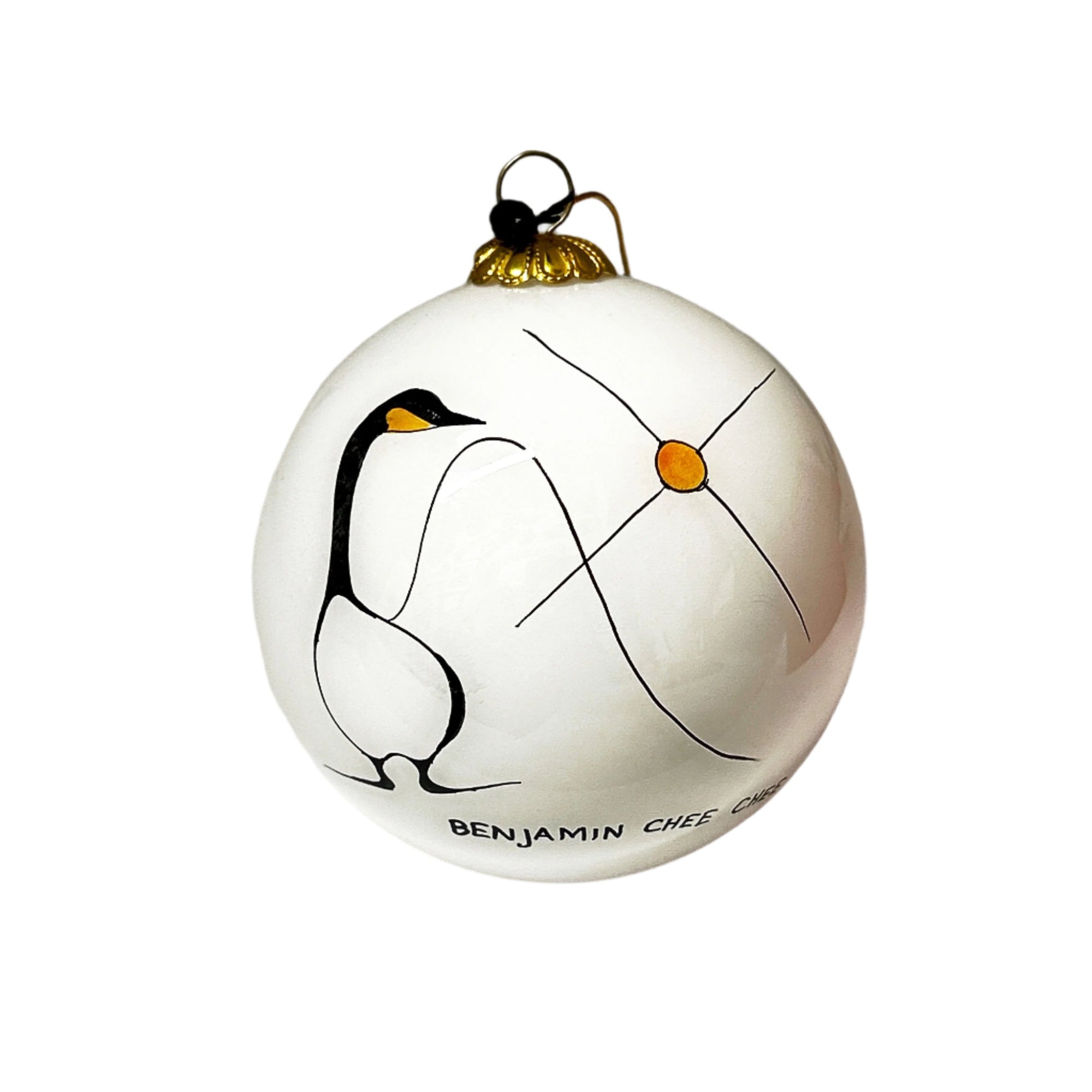Ornament Benjamin Chee Chee Good Morning 3" Diameter -  - Ornament - House of Himwitsa Art Gallery