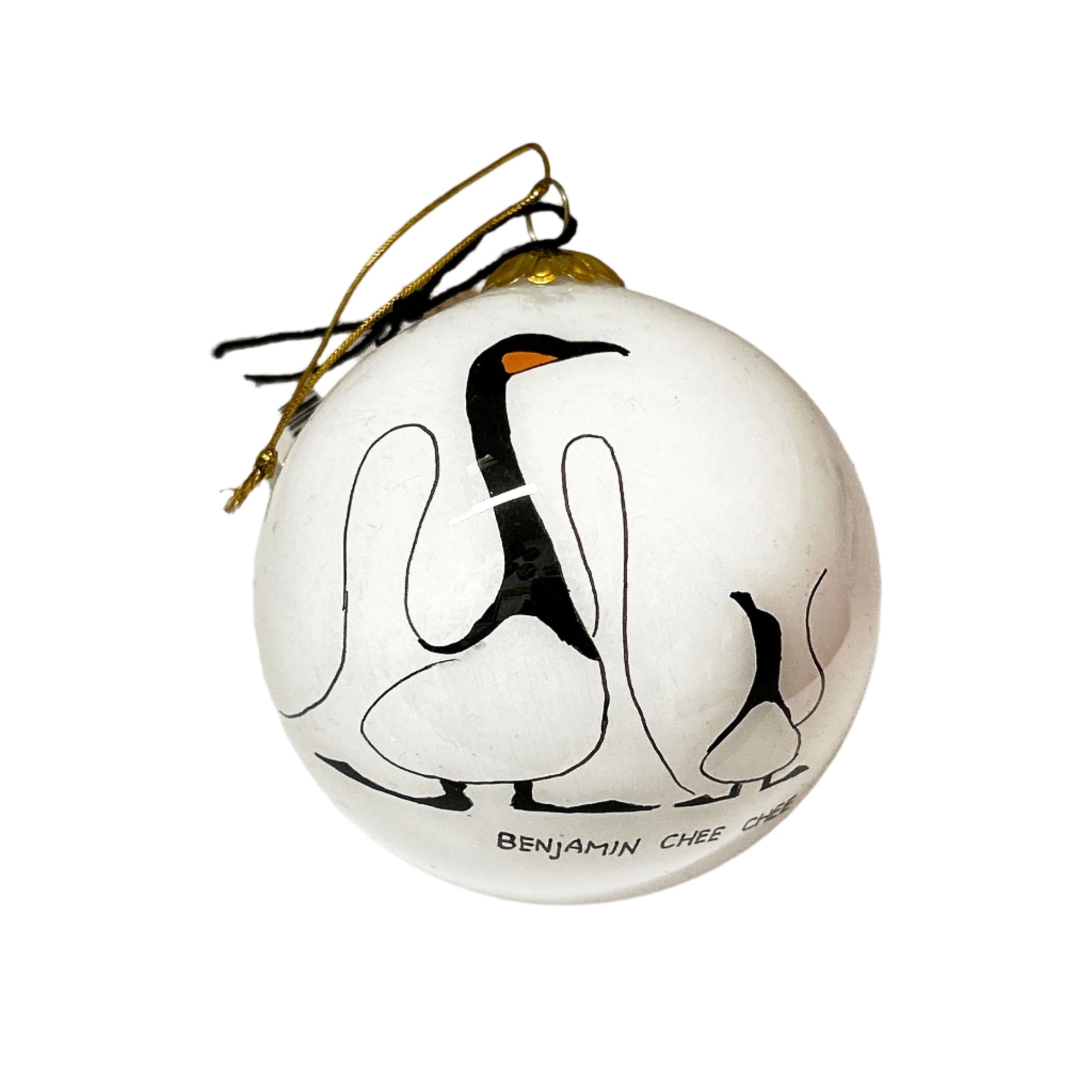 Ornament Benjamin Chee Chee Learning 3" Diameter -  - Ornament - House of Himwitsa Art Gallery