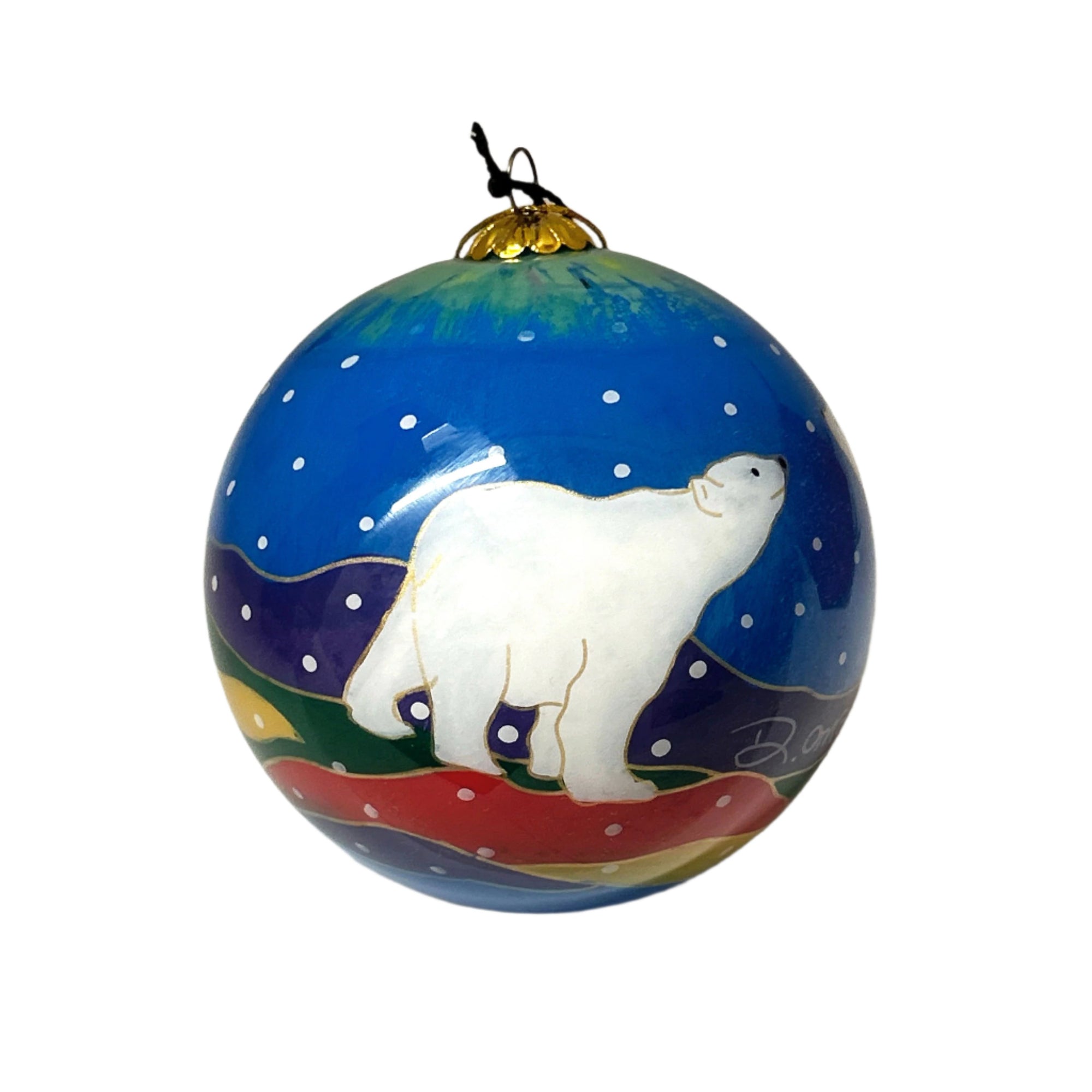 Ornament Dawn Oman Sky Watchers 3.5" Diameter -  - Ornament - House of Himwitsa Art Gallery