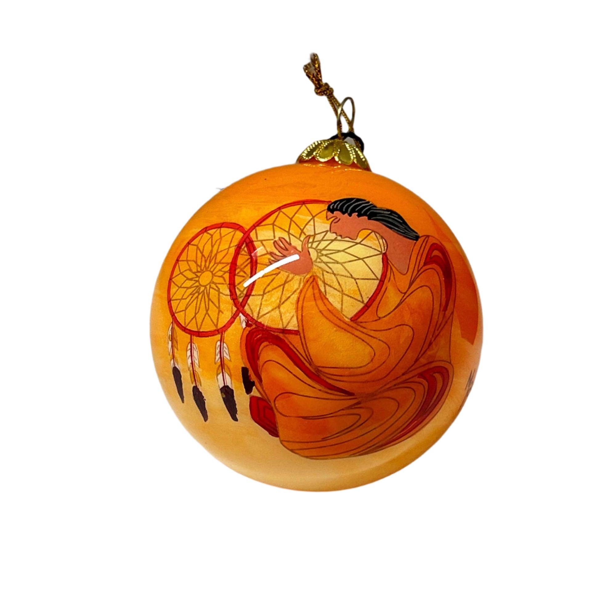 Ornament Maxine Noel Dreamcatcher 3" Diameter -  - Ornament - House of Himwitsa Art Gallery