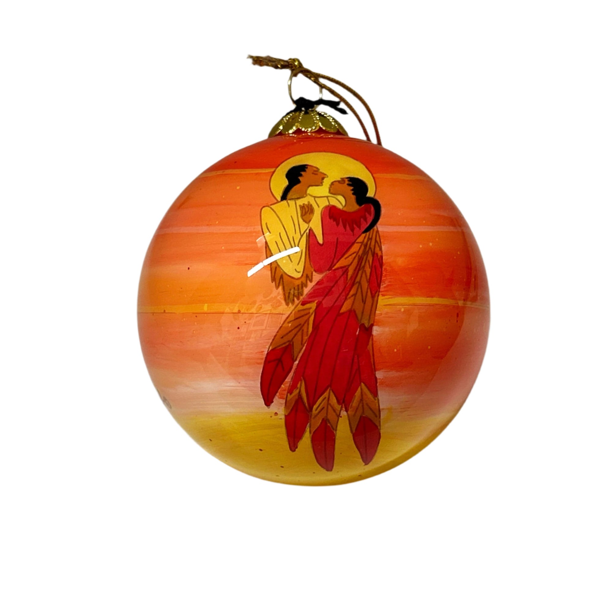 Ornament Maxine Noel The Embrace 3" Diameter -  - Ornament - House of Himwitsa Art Gallery