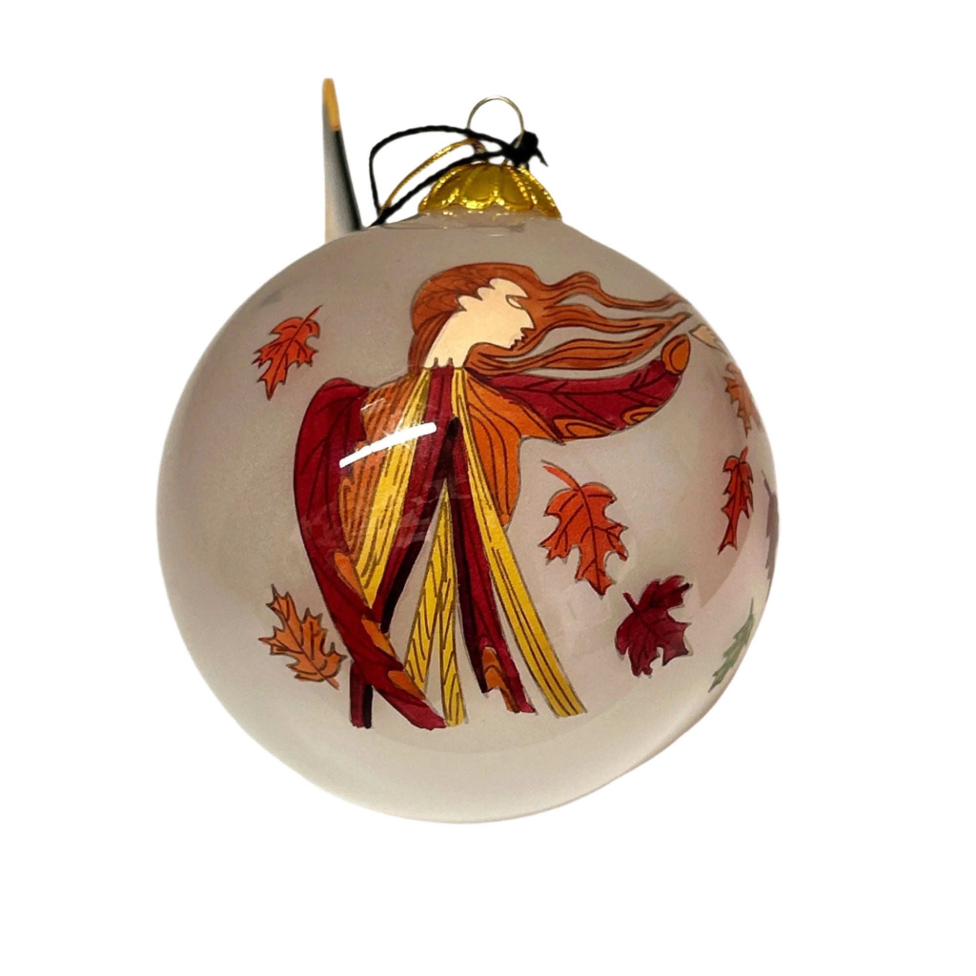 Ornament Maxine Noel Leaf Dancer 3" Diameter