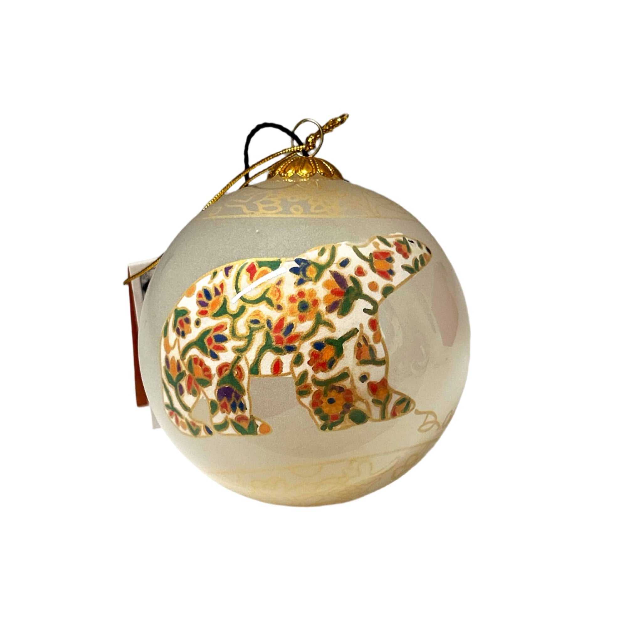 Ornament Dawn Oman Spring Bear 3" Diameter -  - Ornament - House of Himwitsa Art Gallery