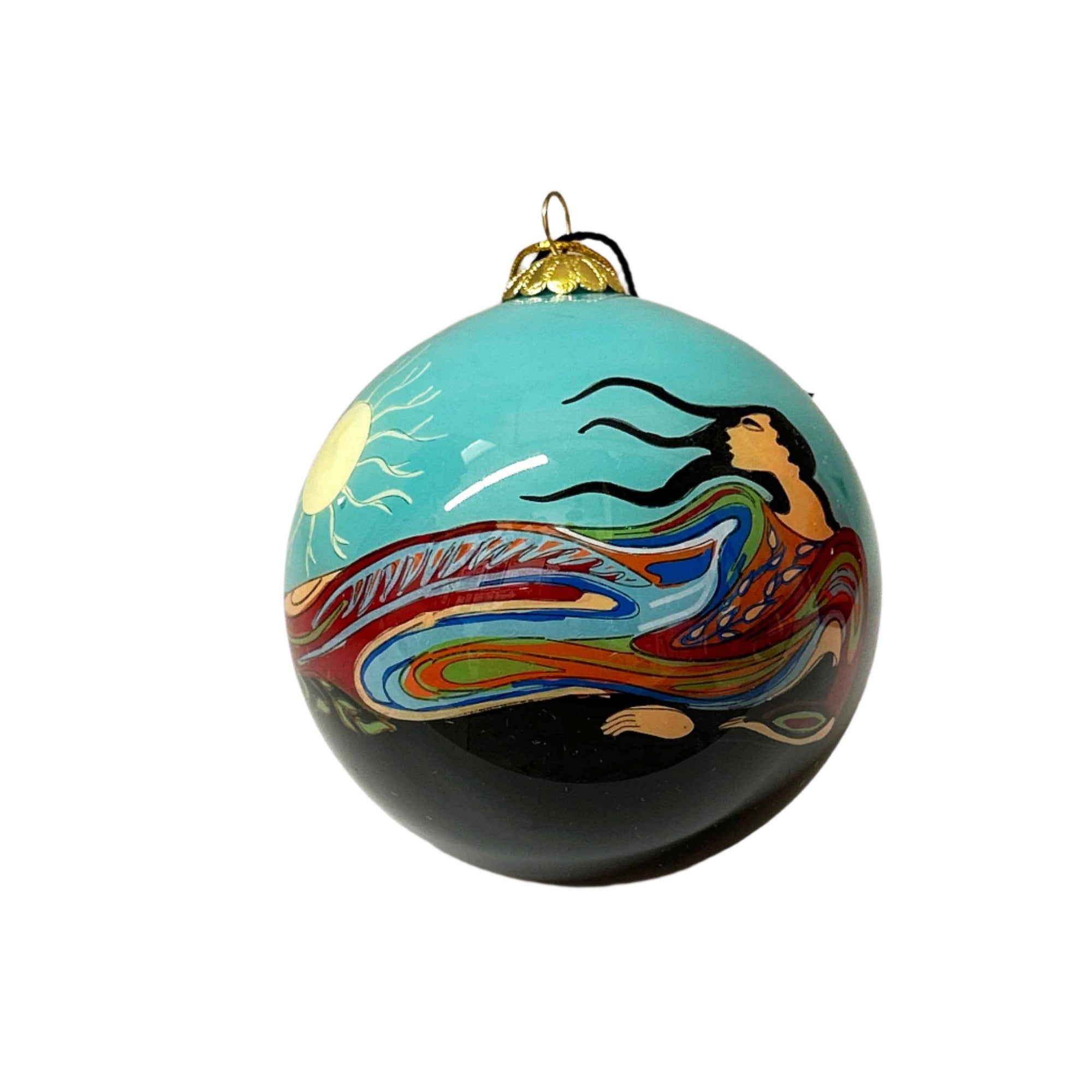 Ornament Maxine Noel Mother Earth 3" Diameter -  - Ornament - House of Himwitsa Art Gallery