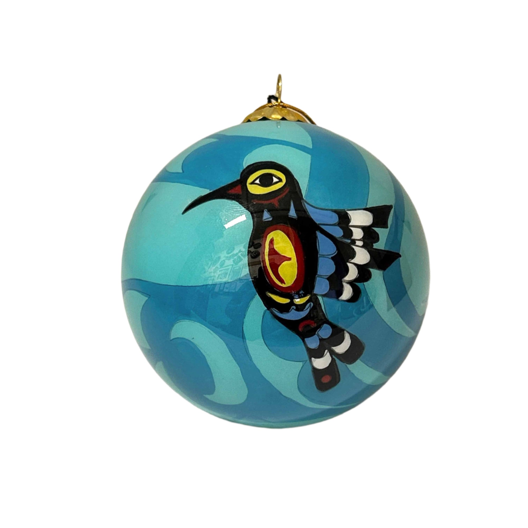 Ornament Francis Dick Hummingbird 3" Diameter -  - Ornament - House of Himwitsa Art Gallery