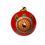 Ornament Leah Dorion Wahkotowin Turtle 3" Diameter -  - Ornament - House of Himwitsa Art Gallery
