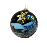 Ornament Bill Helin Raven 3.5" Diameter -  - Ornament - House of Himwitsa Art Gallery
