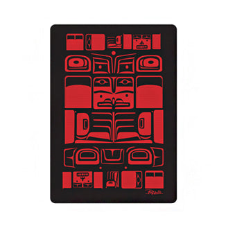 Playing Cards Chilkat disc - Playing Cards Chilkat disc -  - House of Himwitsa Native Art Gallery and Gifts