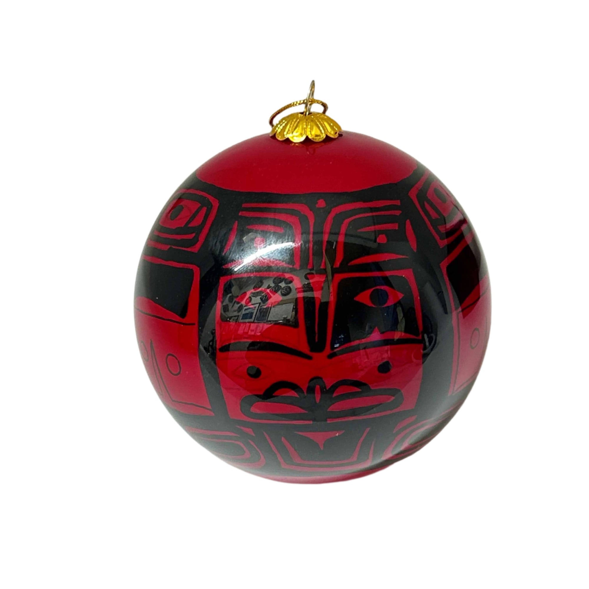 Ornament Bill Helin Chilkat 3.5" Diameter -  - Ornament - House of Himwitsa Art Gallery