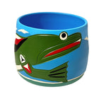 Stewart Jacobs Pottery Mini Frog - Jacobs Stewart - pottery - House of Himwitsa Art Gallery