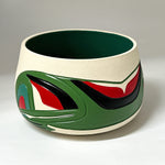 Stewart Jacobs Pottery Medium Frog - Jacobs Stewart - pottery - House of Himwitsa Art Gallery