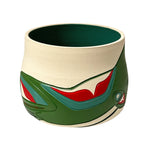 Stewart Jacobs Pottery Medium Frog - Jacobs Stewart - pottery - House of Himwitsa Art Gallery