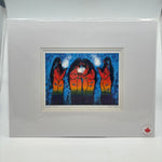 MATTED ART CARDS JACKIE TRAVERSE -  - Matted Art Card - House of Himwitsa Art Gallery
