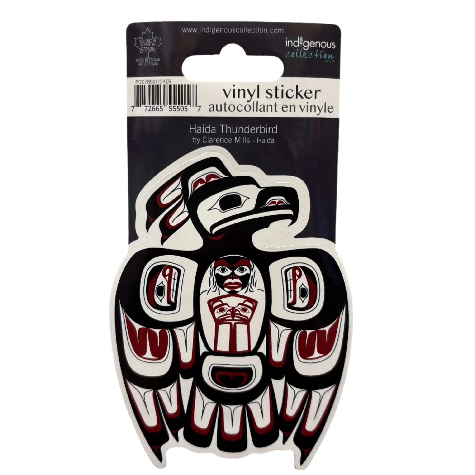 Vinyl Sticker Haida Thunderbird -  - Vinyl Sticker - House of Himwitsa Art Gallery