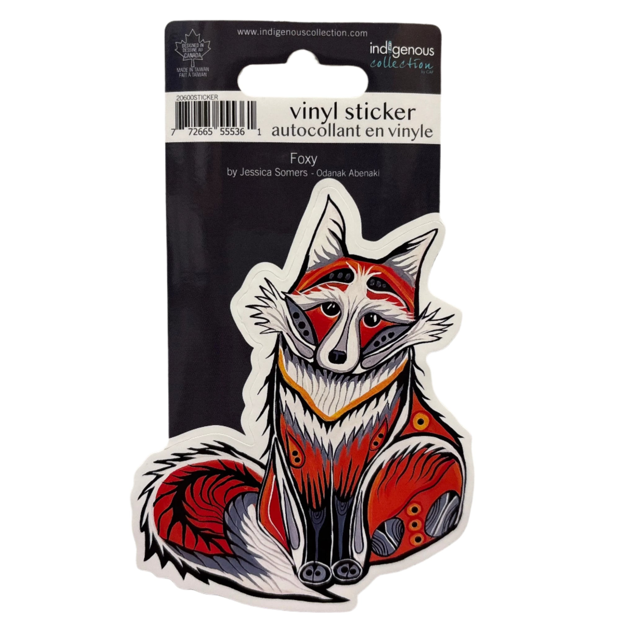 Vinyl Sticker Foxy -  - Vinyl Sticker - House of Himwitsa Art Gallery