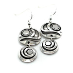 Grant Pauls Sterling Silver Earrings Salmon Eggs -  -  - House of Himwitsa Art Gallery