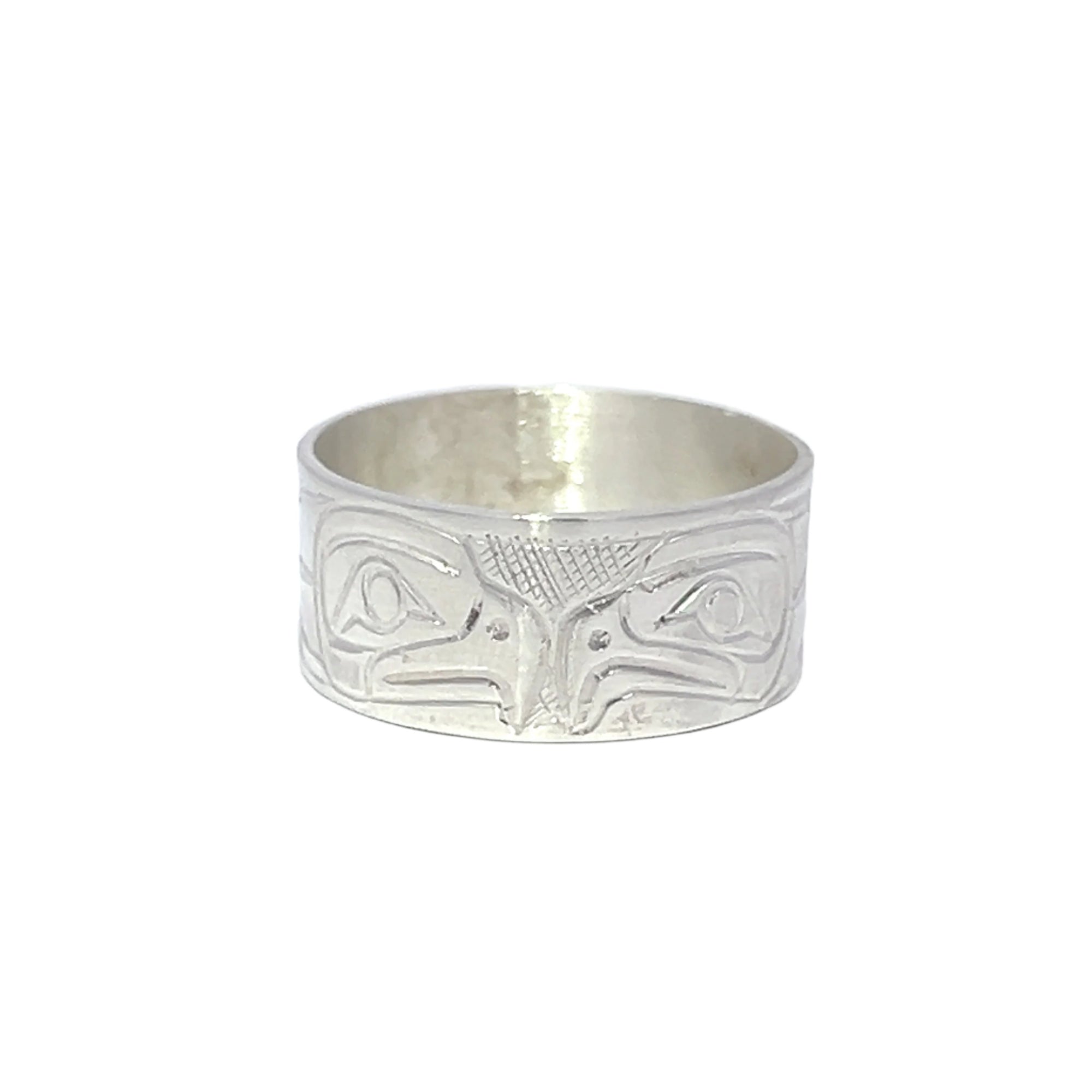 Norman Seaweed .3/8" Silver Ring Split Eagle 11