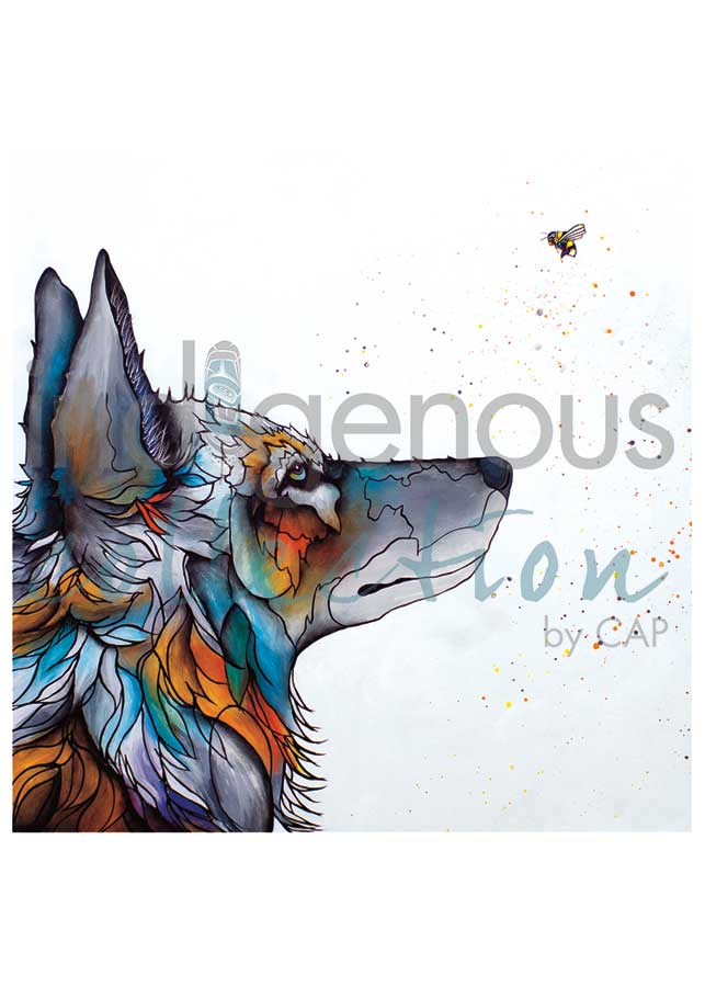 Art Card Miqaela Jones Bee Intrigued