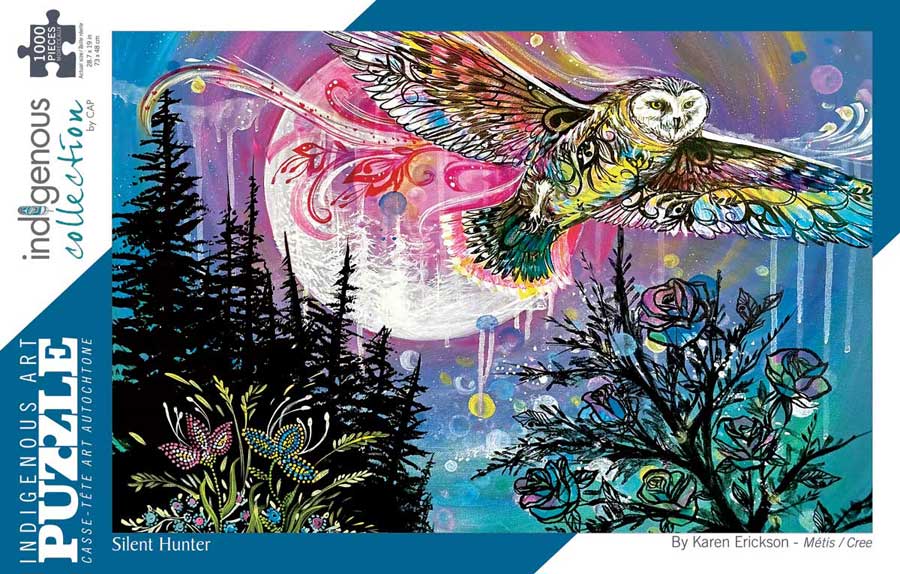 Puzzle Karen Erickson Silent Hunter -  -  - House of Himwitsa Art Gallery