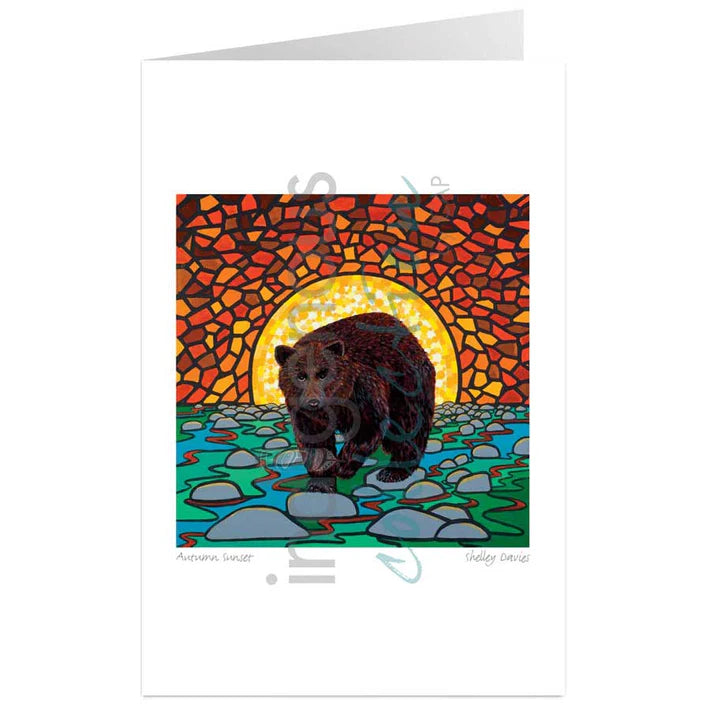 Art Card Shelley Davies Autumn Sunset