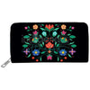 Embossed Wallet Lisa Berry Petals of Ancestry