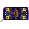 Embossed Wallet Marissa Indoe Monarch Butterfly
