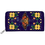 Embossed Wallet Marissa Indoe Monarch Butterfly