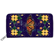 Embossed Wallet Marissa Indoe Monarch Butterfly