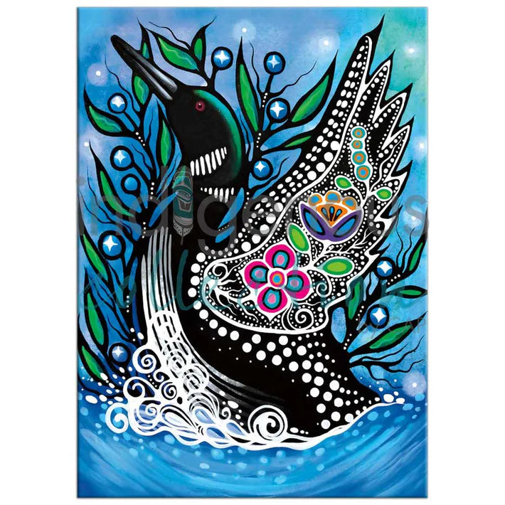 Magnet Jackie Traverse Father Loon
