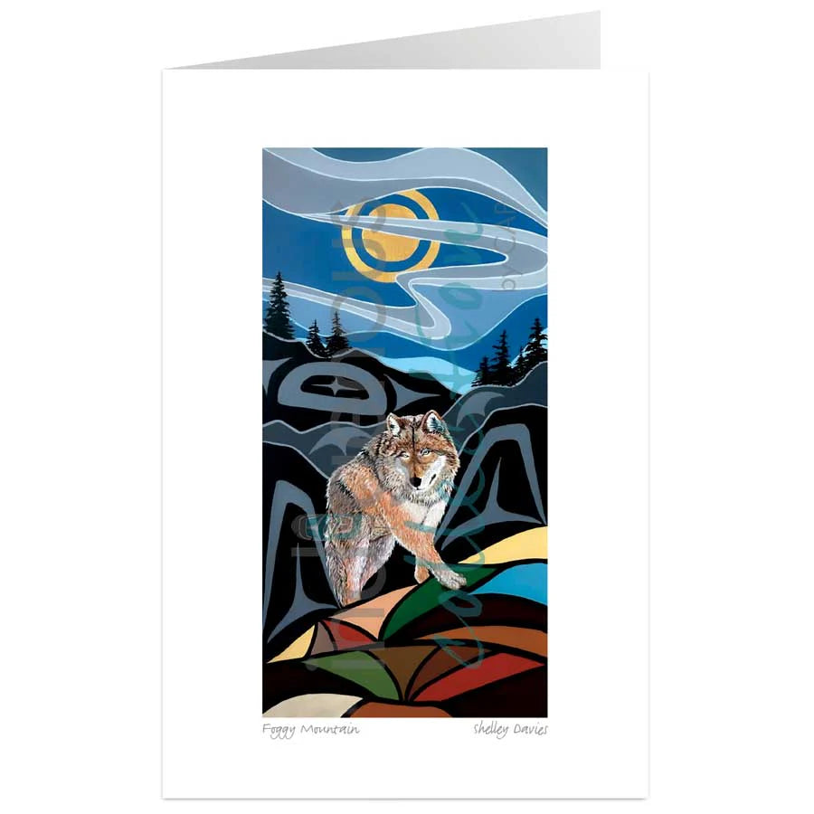 Art Card Shelley Davies Foggy Mountain