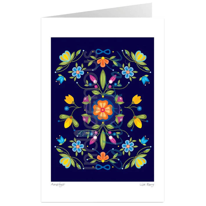 Art Card Lisa Berry Amethyst