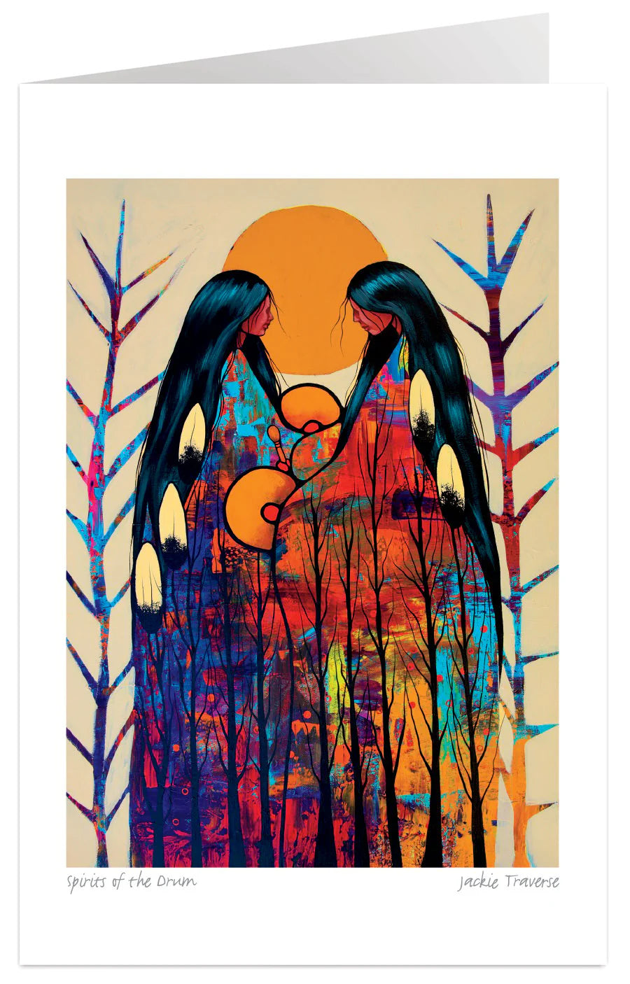 Art Card Jackie Traverse Spirit of the Drum