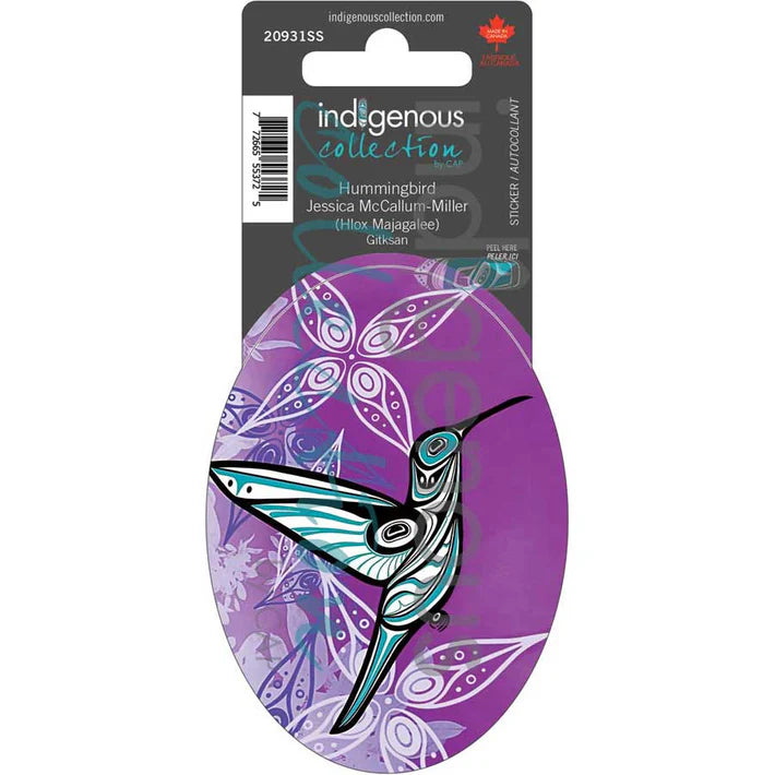Sticker Jessica McCallum-Miller Hummingbird