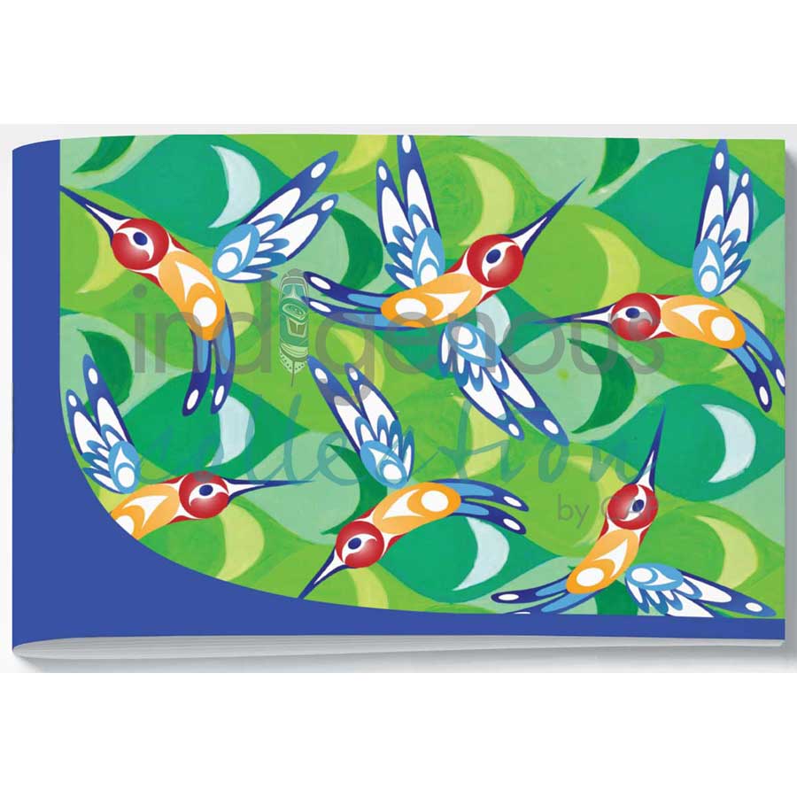 Notebook Lined paper Brandon Gabriel Hummingbirds