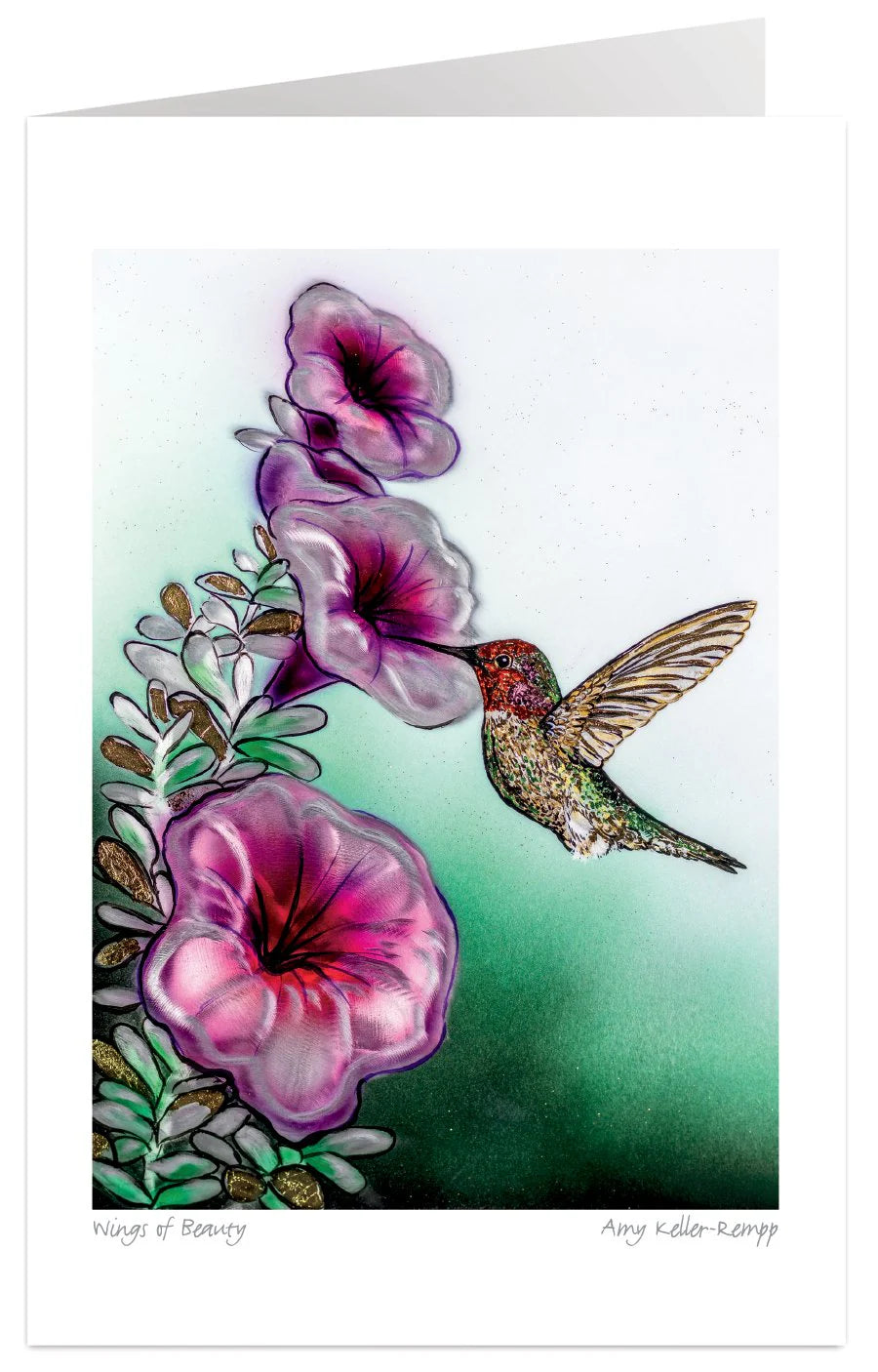 Art Card Amy Keller-Rempp Wings Of Beauty